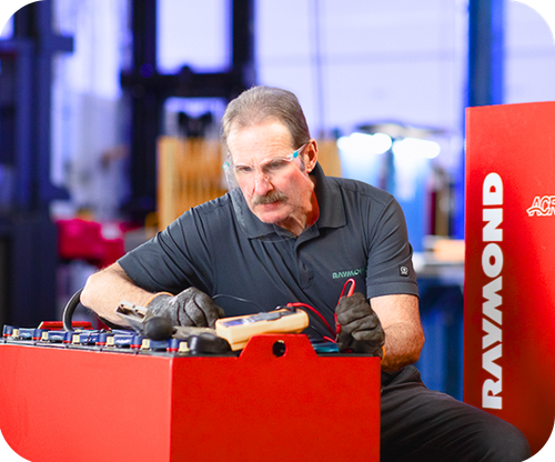 Tech working on battery