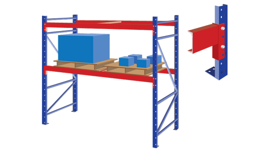 Structural Racking for Warehousing from Carolina Handling
