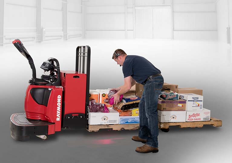 pallet jack, voicepick system